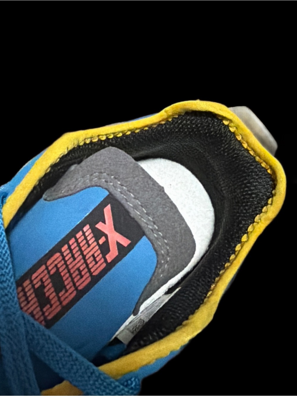 New Balance X-RACER Men’s size 10.5 Blue & Yellow Runners GUC - Picture 9 of 13